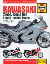 Kawasaki Zx900, 1000 And 1100 Liquid-cooled Fours Service And Repair Manual