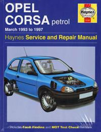 Opel Corsa Petrol (Mar 93 - 97)