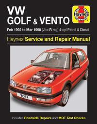 VW Golf and Vento Service and Repair Manual