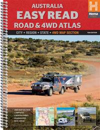 Australia Easy Read Road and 4WD Atlas