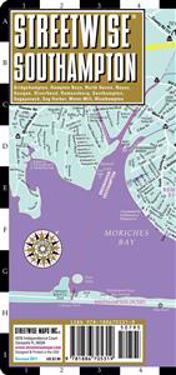 Streetwise Southampton Map - Laminated City Street Map of Southampton, New York: Folding Pocket Size Travel Map