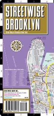 Streetwise Brooklyn Map - Laminated City Street Map of Brooklyn, New York: Folding Pocket Size Travel Map