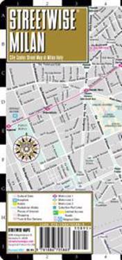 Streetwise Milan Map - Laminated City Street Map of Milan, Italy: Folding Pocket Size Travel Map