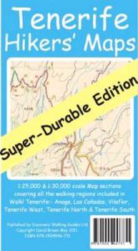 Tenerife Hikers' Maps Super-Durable Edition