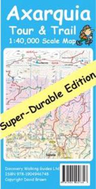 Axarquia Tour & Trail Map Super-durable Edition