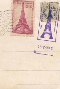 Paris Postcard Spiral Notebook