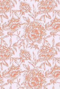 Peonies Spiral Notebook