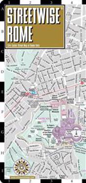 Streetwise Rome Map - Laminated City Street Map of Rome, Italy: Folding Pocket Size Travel Map