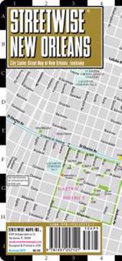 Streetwise New Orleans Map - Laminated City Street Map of New Orleans, Louisiana: Folding Pocket Size Travel Map