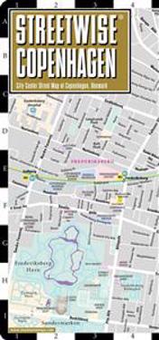 Streetwise Copenhagen Map - Laminated City Center Street Map of Copenhagen, Denmark: Folding Pocket Size Travel Map with Metro