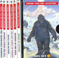 Box Set #6-1 Choose Your Own Adventure Books 1-6:: Box Set Containing: The Abominable Snowman, Journey Under the Sea, Space and Beyond, the Lost Jewel