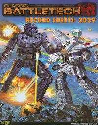 Classic Battletech Record Sheets: 3039