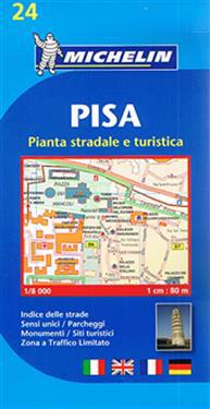 Pisa 1 : 8 000 Stadtplan