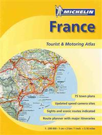 Michelin France Tourist & Motoring Atlas