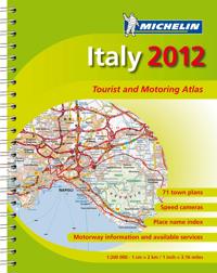 Italien 2012 Atlas Michelin A4 - 1:200000