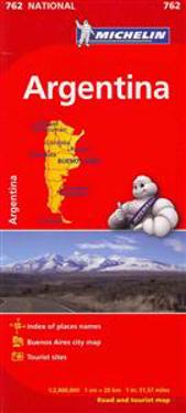 Michelin Argentina Map 762
