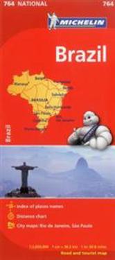 Michelin Map Brazil 764