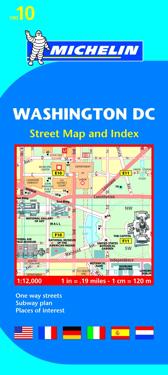 Michelin Washington DC Map 10