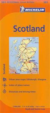 Michelin Scotland Map