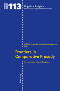 Frontiers of Comparative Prosody