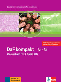 DaF kompakt. Übungsbuch mit 2 Audio-CDs A1-B1