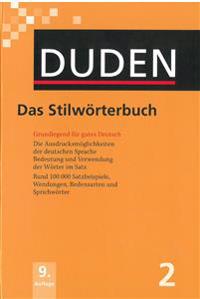 Duden 02. Das Stilwörterbuch