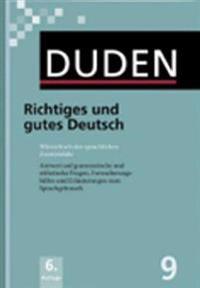 DUDEN RICHTIGES UND GUTES DEUTSCH