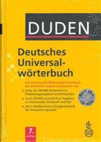 Duden - Deutsches Universalwörterbuch - Buch plus CD