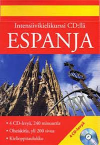 Espanja intensiivikurssi (4 cd + vihko)