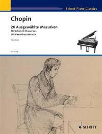 20 Selected Mazurkas - Chopin