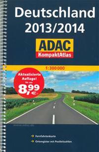 ADAC KompaktAtlas Deutschland 2013/2014 1:300 000