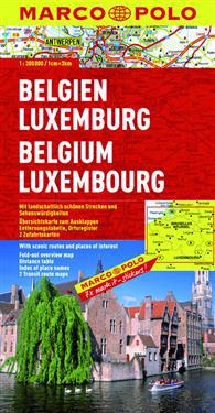 Belgien Luxembourg karta