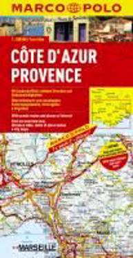 French Riviera & Provence Marco Polo Map