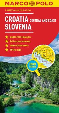 Croatia / Slovenia Marco Polo Map