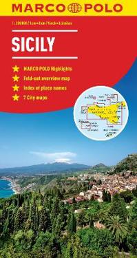 Sicily Marco Polo Map