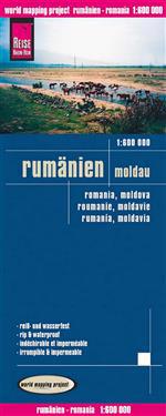 Reise Know-How Landkarte Rumänien, Moldau (1:600.000)