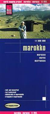 Reise Know-How Landkarte Marokko 1 : 1.000.000