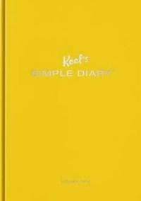 Keel's Simple Diary Vintage Yellow
