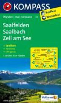 Saalfelden - Saalbach - Zell am See 1 : 50 000