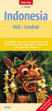Indonesia: Bali, Lombok Nelles Map