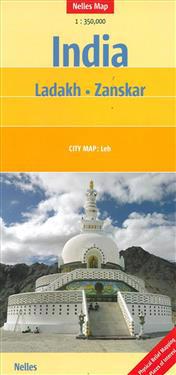 India: Ladakh & Zanskar Nelles Map