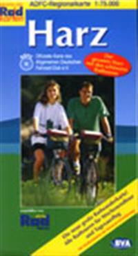 Harz, adfc regionalkarte