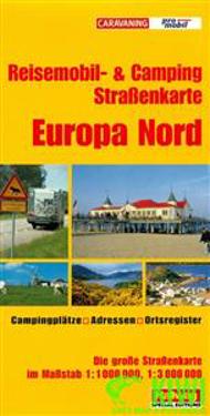 Reisemobil und Camping Reisekarte Europa 1 : 1 000 000, 1 : 3 000 000