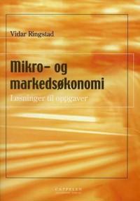 Mikro- og markedsøkonomi; løsninger til oppgaver