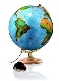 Globus. Eksklusiv blå B4