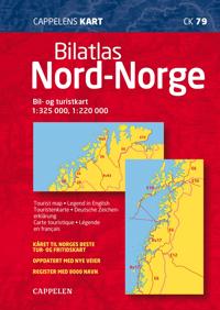 Bilatlas Nord-Norge; bil- og turistkart = tourist map = Touristenkarte = carte touristique