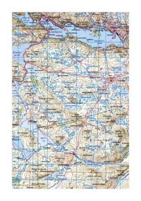 Hardangervidda; fjellkart