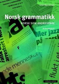 Norsk grammatikk; norsk som andrespråk