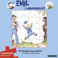 Emil i Lønneberget; puslespill og sitater