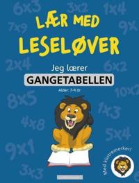 Jeg lærer gangetabellen. Lær med leseløver